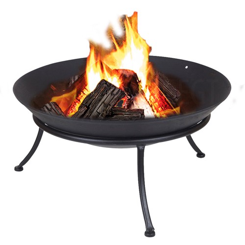 Cast iron fire bowl - cast,