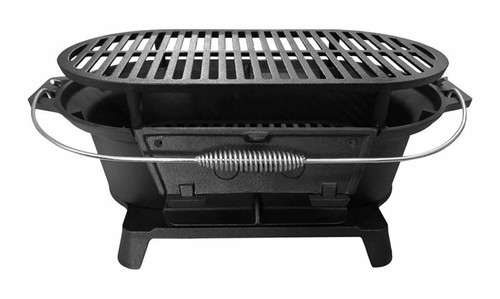 Cast iron bbq - iron, fire