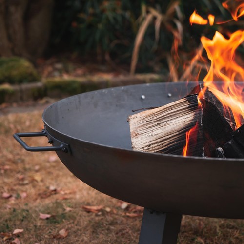 Cast iron garden fire - iron,